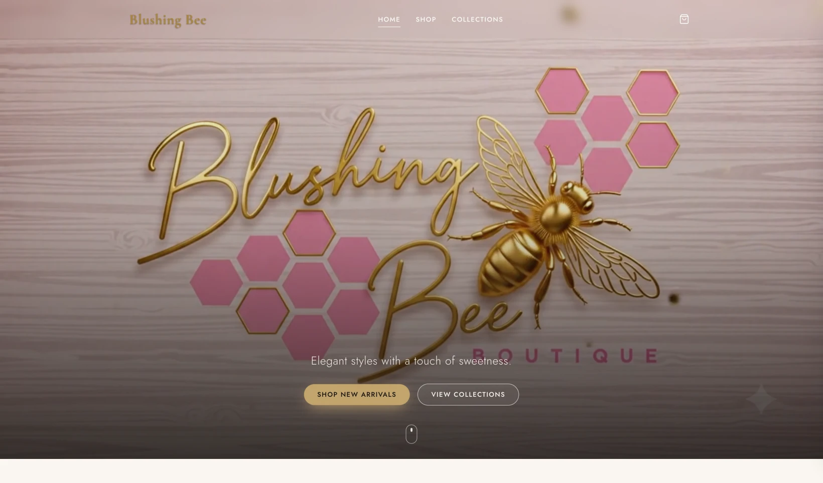 Blushing Bee preview
